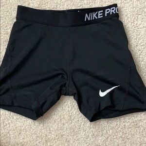 Black Nike Pro Youth Medium Spandex